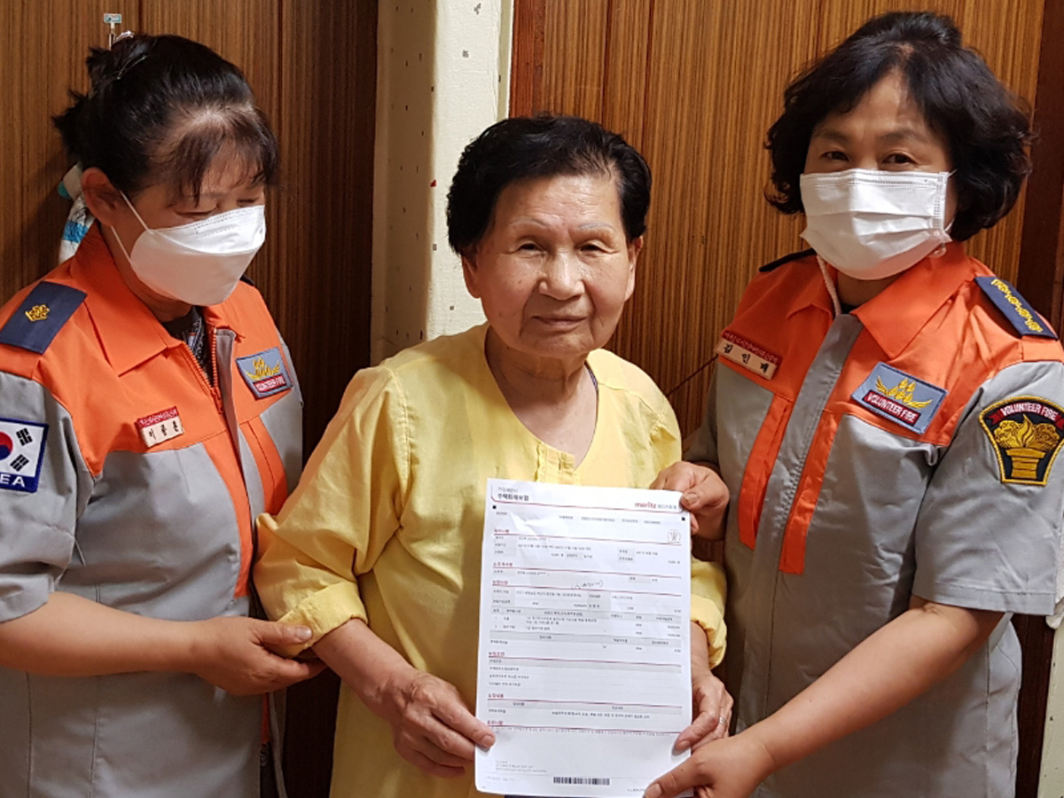 아산시소방서 온양여성의용소방대